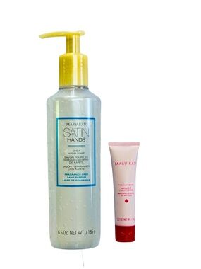 Mary Kay Satin Hands Soap & Pink Clay Mask Duo